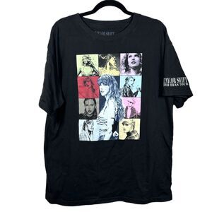 Taylor Swift Eras Tour Official Merchandise Shirt XL FLAWED - READ/SEE PHOTOS